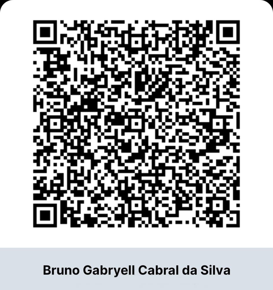 QR Code para apoiar o projeto via PIX